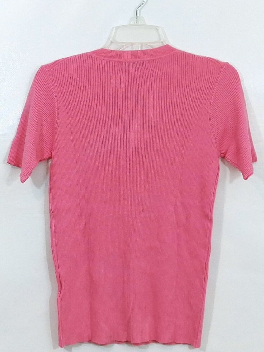 Pink Ribbed Top S, Messic - Picture 3 of 4